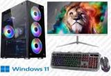 Brozzo Gaming & Editing Desktops Core I7 850 Core I7 16 GB DDR4/1 TB/256 GB SSD/Windows 11 Home/4 GB 4GB GT 730/19 Inch Screen/Gaming & Editing Desktops Core I7 850 Core I7 16 GB DDR3/256 GB SSD