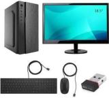 Intechvision Intel Core I3 8 GB DDR3/500 GB/120 GB SSD/Windows 10 Home/512 MB/18.5 Inch Screen/IN_I3 550 8 550GB 120 185 With MS Office