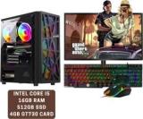 Loesis GAMING DESKTOP PC Core I5 16 GB DDR4/512 GB SSD/Windows 11 Home/4 GB 4GB/19 Inch Screen/APEX TECH GAMING PC With MS Office