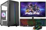 Loesis Pc Setup Gaming Core i5 8 GB DDR3/256 GB SSD/Windows 10 Pro/19 Inch Screen/Computer with MS Office