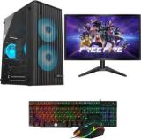 Loesis Pc Setup Gaming Core i5 8 GB DDR3/256 GB SSD/Windows 10 Pro/19 Inch Screen/Desktop Computer with MS Office