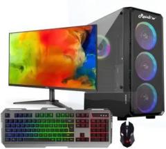 Rainbow Gaming pc Ryzen 5 16 GB DDR4/2 TB/1024 GB SSD/Windows 11 Home/4 GB 4 GB/22 Inch Screen/Gaming pc with MS Office