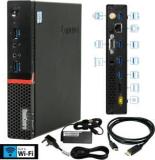 Refurbish ThinkCenter MINI PC HDMI Port, WIFI Inbuild, Windows 10, Intel Core, I5 6th Gen, 8 GB DDR4, 256 GB New SSD Mini PC