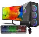 Sharma Infosys Gaming Pc Gaming Pc I7 Core I7 16 GB DDR4/2 TB/Windows 10 Home/4 GB/24 Inch Screen/Corei7