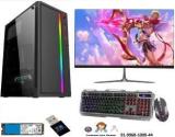 Brozzo Best Gaming & Editing Desktop Core I5 8 GB DDR3/512 GB SSD/Windows 10 Pro/2 GB/19 Inch Screen/G1 Best Gaming & Editing Desktop With 2GB Graphics Card With MS Office