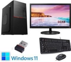 Dzab Intel Core i3 8 GB DDR3/500 GB/128 GB SSD/Windows 11 Home/1 GB/19 Inch Screen/AIC D i32100 8 500 128 19Inch Window 11