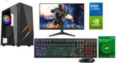 Fusionit Gaming Edition full Secured PC Intel Core i7 2600 Core i7 16 GB DDR4/512 GB SSD/Windows 11 Home/2 GB DDR3/19 Inch Screen/Gaming Edition with NPAV Antivirus Total Secturity with MS Office