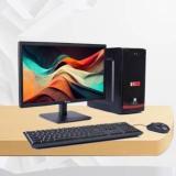 Hasons I7 Desktop Computer Core I7 10th Gen 4 GB DDR4/1 TB/Windows 10 Pro/21.5 Inch Screen/R710Hs422 With MS Office