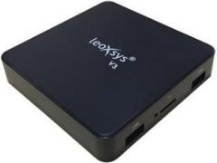 Leoxsys V3 4K Android mini pc 2GB RAM 16GB Quad Core Cortex A53 2GHZ, ARM Cortex A53, Quad core 64 bit ARM Cortex A53 up to 2GHz, 2 GB Graphics Card, 2 GB DDR3, 32 GB 2 Mini PC