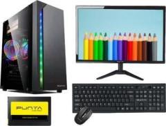 Punta Pocket Friendly Gaming Pc & Core i5 4th Generation Processor 4 Cores 4MB Cache Core i5 4th Gen 8 GB DDR3/500 GB/128 GB SSD/Windows 10 Pro/2 GB/18.5 Inch Screen/Core i5 4470 Processor Gaming Set Seltos