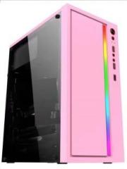 Zoonis G 01 PINK Core i3 3250 Processor 4M Cache 2.8 GHZ 8 GB RAM/NA Graphics/500 GB Hard Disk/128 GB SSD Capacity/Windows 10 64 bit /2GB integrated Onboard GB Graphics Memory Ultra Tower with MS Office