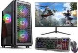 Zoonis Gaming & Editing Desktops Core I7 2400 Core I7 16 GB DDR4/512 GB SSD/Windows 10 Pro/4 GB 4GB GT 730/22 Inch Screen/Gaming & Editing Desktops Core I7 2400 16 GB DDR3/512 GB SSD With MS Office