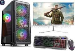 Zoonis Gaming & Editing Desktops Core i7 3rd Gen Core i7 16 GB DDR4/500 GB/512 GB SSD/Windows 10 Pro/4 GB 4GB GT 730/24 Inch Screen/Gaming & Editing Core i7 3rd Gen.Desktop With 4 GB Graphics Card & 24 inch Led