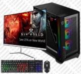 Zoonis Gaming & Editing Desktops Core I7 4th Gen Core I7 16 GB DDR4/1 TB/512 GB SSD/Windows 11 Home/4 GB 4GB GT 730/24 Inch Screen/High Range Premium Gaming Desktop I7 4th/16gb 512GB SSD With MS Office