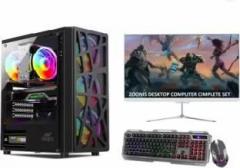 Zoonis Gaming & Editing Desktops Core i7 850 Core i7 16 GB DDR4/500 GB/512 GB SSD/Windows 10 Pro/4 GB Radeon RX 550 4GB GDDR5 for High Speed Gaming Experience/24 Inch Screen/Gaming & Editing Desktops Core i7 850 Core i7