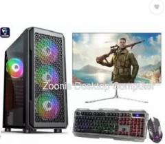 Zoonis Gaming & Editing Desktops Ryzen 3 Dual Core 16 GB DDR4/512 GB SSD/Windows 10 Pro/4 GB 4GB GT 730/22 Inch Screen/Core Ryzen 3 Dual Core 16 GB DDR4/512 GB SSD with MS Office