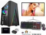 Zoonis Alien Gaming & Youtube Editing Desktop Core I7 16 GB DDR4/500 GB/256 GB SSD/Windows 10 Pro/4 GB 4GB/22 Inch Screen/Alien Gaming & Youtube Editing Desktop With 4 GB Graphics Card With MS Office