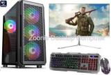 Zoonis Gaming & Editing Desktops Core I7 3rd Gen Core I7 16 GB DDR4/500 GB/512 GB SSD/Windows 10 Pro/4 GB 4GB GT 730/24 Inch Screen/Gaming & Editing Core I7 3rd Gen.Desktop With 4 GB Graphics Card & 24 Inch Led