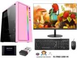 Zoonis Gaming Desktop Core I5 8 GB DDR3/500 GB/128 GB SSD/Windows 10 Pro/2 GB/19 Inch Screen/i5 3350 Desktop With 2gb Graphics Best For Gaming & Editing Work FreeFire & GTA With MS Office