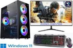 Zoonis Premium Gaming & Editing Desktops Core i5 7th Gen 16 GB DDR4/1 TB/512 GB SSD/Windows 11 Home/4 GB 4GB GT 730/22 Inch Screen/Core i5 7th Generation 16 GB DDR3/512 GB SSD