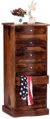 Woodsworth Puebla Sheesham Wood Chest Of Drawers in Provincial Teak Finish