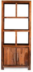 @Home Delmonte Hutch Cabinet in Walnut Finish