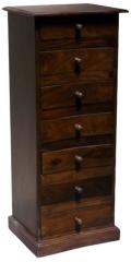 Woodsworth Trigarta Solid Wood Chest of Drawers in Colonial Maple Finish