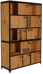 Woodsworth Weisz Large Storage Cabinet in Natural Mango Wood Finish