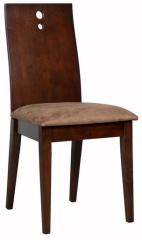 CasaCraft Marisa Dining Chair in Light Cappuccino Finish