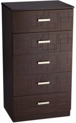 Godrej Interio Squadro Chest Of Drawer in Cinnamon Colour