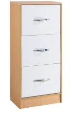 Pindia Multipurpose Storage Cabinet with Four Drawers in Multicolour