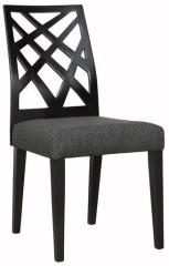 CasaCraft Marla Dining Chair in Black Colour