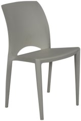 Ventura Solid White Dining Chair