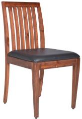 Durian Regal Dining Chair in Smoke Black Colour