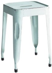 House of Furniture Iron Stool in Accent Grey Colour