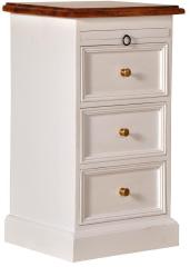 Woodsworth Sussex Solid Wood Chest of Drawers in White Colour