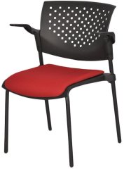 Nilkamal Butterfly Chair with Cushion in Red Color