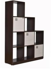 Spacewood Modern Living Book Shelf in Tuskan Wenge Finish