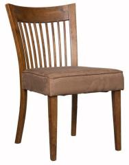 CasaCraft Cecilio Dining Chair in Cocoa Finish