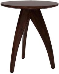 House of Furniture Wooden Side Table In Walnut Finish