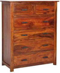 Woodsworth Louis Chest of Drawers in Colonial Maple Finish