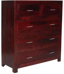 Woodsworth Cordoba Chest Of Drawer in Passion Mahogany Finish