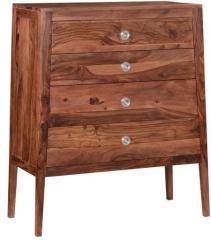 Woodsworth Toulouse Sheesham Wood Chest Of Drawers in Natural Finish