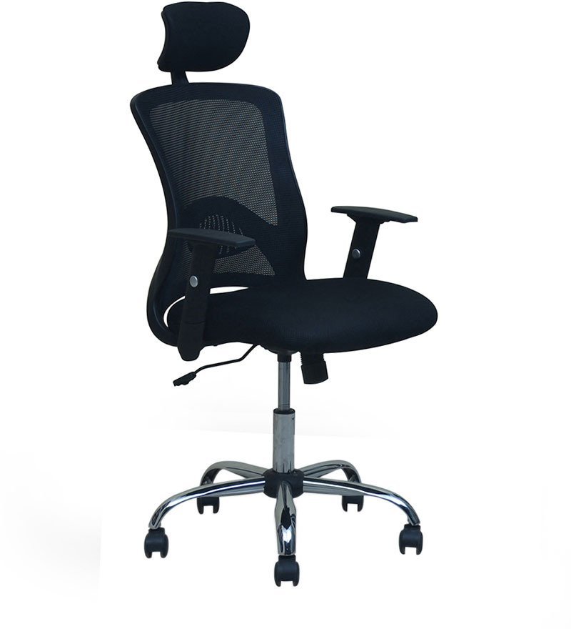 @home Frank High Back Office Chair in Black colour