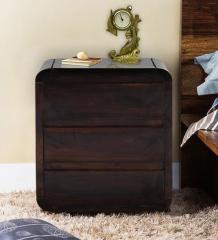 Woodsworth Cincinnati Cabinet cum Bedside Table in Provincial Teak Finish