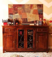 Woodsworth Glendale Sideboard in Provincial Teak Finish