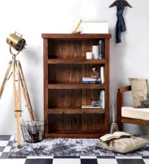 Woodsworth Lexington Sheesham Wood Book Shelf in Provincial Teak finish