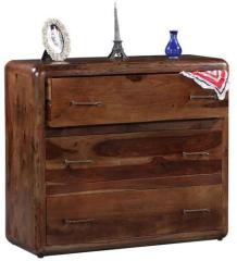 Woodsworth Managua Solid Wood Chest of Drawers in Provincial Teak Finish