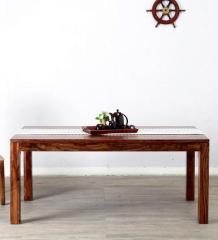 Woodsworth Stanwood Dining Table in Warm Walnut Finish