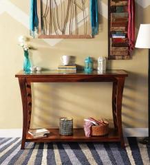 Woodsworth Toston Console Table in Provincial Teak finish